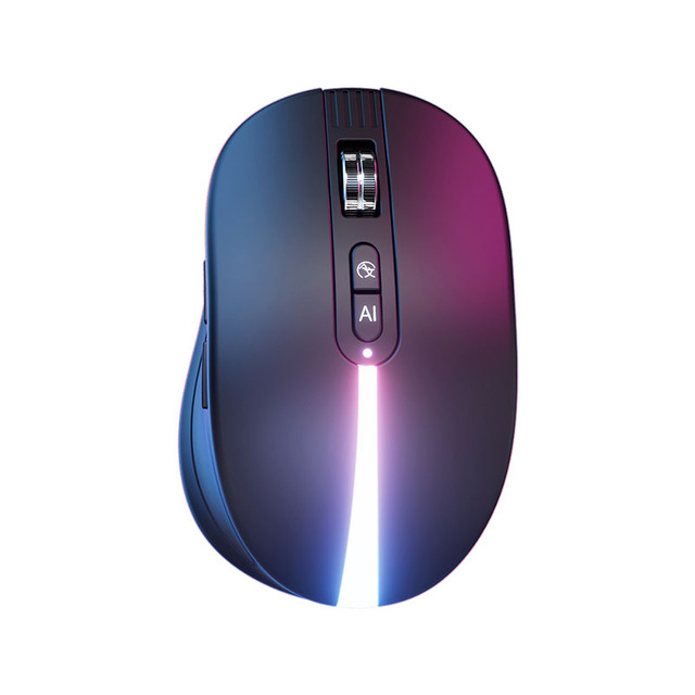 AI Drawing Enabled Wireless Mouse Ergonomic Rechargeable Voice Typing and Speech to Text Assistant for PC Ai Mouse