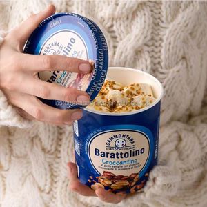 Pot de 4 oz à 32 oz avec couvercle en carton / Grand emballage / Pot à crème glacée pour congélateur - Product Image 3