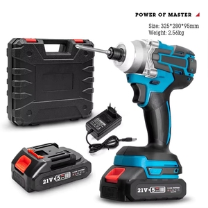 Avvitatore <span class=keywords><strong>a</strong></span> Impulsi Industriale Senza Fili 21V, Alta Coppia, Luce LED, Ergonomico, Ricaricabile, Utensile Elettrico per Riparazioni Pesanti - Product Image 3