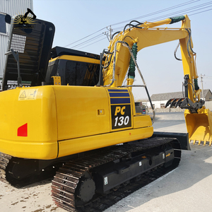 รถขุดตีนตะขาบมือสอง โคมัตสึ PC130-7 กำลังขุดขั้นสูง 13000 กก. ประหยัดน้ำมัน เหมาะสำหรับงานถนน - Product Image 1