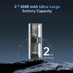 Compresseur d'air <span class=keywords><strong>pour</strong></span> pneus de <span class=keywords><strong>vélo</strong></span> et de voiture, mini compresseur intelligent à <span class=keywords><strong>batterie</strong></span> avec arrêt automatique, pression maximale de 150 psi - Product Image 6