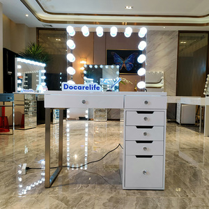 Trang điểm vanities tủ quần áo cổ phiếu ở Mỹ! Docarelife góc bàn trang điểm thiết kế tạo nên Vanity Set với gương - Product Image 2