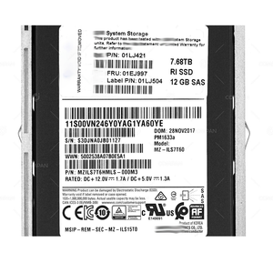 P49043-B21 7.68TB <b>Internal</b> SAS SFF <b>SSD</b> for Server Applications - Product Image 2