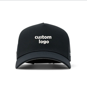 <span class=keywords><strong>Gorra</strong></span> de Béisbol Personalizada al por Mayor de 5 Paneles con Logotipo de Goma PVC, Impermeable, con Orificios Cortados con Láser, para Pesca al Aire Libre, Verano, Juvenil - Product Image 2