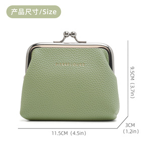 Pierre Loues <b>Pink</b> Coin <b>Purse</b> Small Portable Everyday Use - Product Image 5