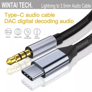 Wintai-tech araç ses kabloları kulaklık uzatma kablosu otomobil modifikasyon Video ve ses kabloları - Product Image 5