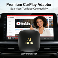 Convertidor Inalámbrico CarPlay, Android Auto Mirror Cast, 2G RAM, Car AI Box