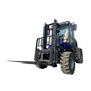 משק דיזל מלא הידראולי 4 x4 מותג חדש כל השטח מלגזה משאית 3 טון כבד שירות מלגזה שירות לוגיסטי - Product Image 2