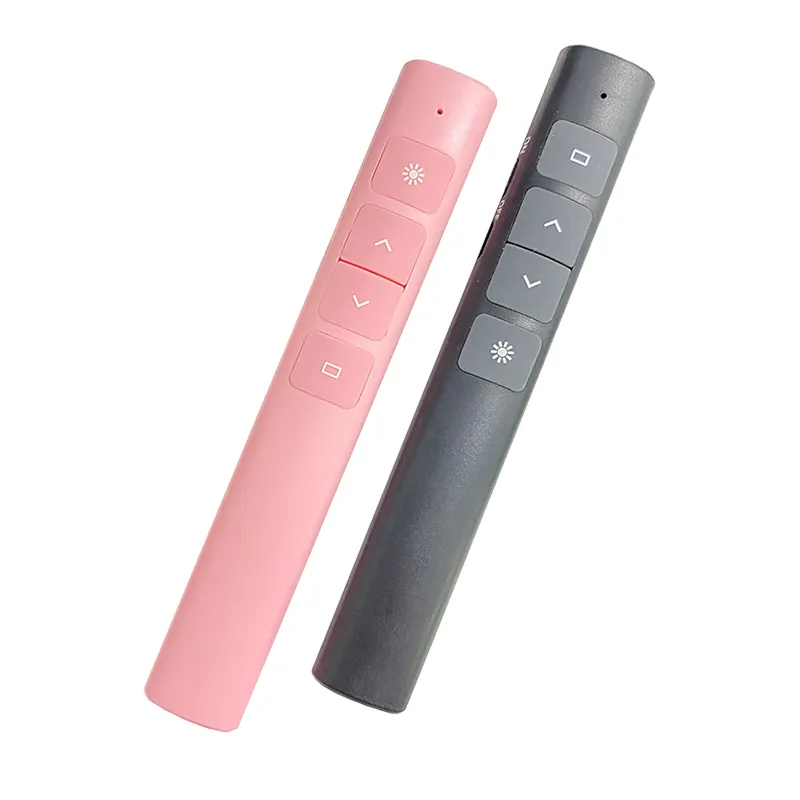 Wholesale Factory rechargeable pen pointer wireless long distance presenter pointer Red light