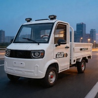 Mini camionnette électrique, véhicule de transport du dernier kilomètre écologique et zéro émission pour la logistique urbaine