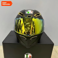 Casco de Moto Integral Homologado en Oferta, Casco de Seguridad para Carreras con Alerón Grande para Todas las Estaciones