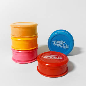 Biodegradable Plastic Dry Herb Grinder Eco-Friendly Herb Crusher with Clear for Window Bulk - Product Image 2