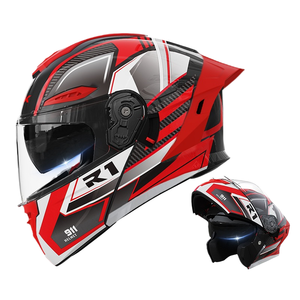 Cascos Modulares ABS con Diseño Moderno 3C Dot, Cascos de Motocicleta para Chicas, <span class=keywords><strong>Casco</strong></span> de Motocicleta con Certificación Dot - Product Image 2