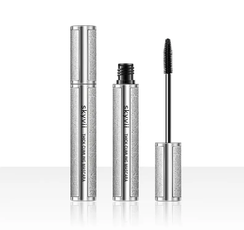 High-quality Silver Feather Forged Color Silver Skin Mascara Waterproof And Non-smudged Volume Curling Mascara