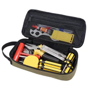 Пользовательская прочная Портативная сумка для инструментов электрика, сумка для инструментов на молнии