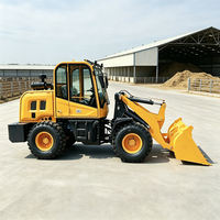 Hersteller-Rabatte Mini-Diesel-Radlader Landwirtschaftlicher Hydraulik-Frontlader Bau-Mechanik-Kleinlader