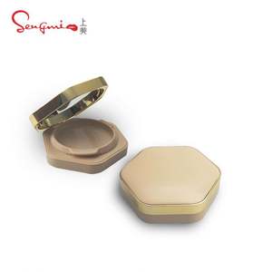 Funda de cojín BB vacía de polígono de 15g, caja de cojín de aire CC Cream con espejo para embalaje cosmético - Product Image 1