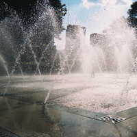 Fuente Seca Estilo Chino con Música y Luz, Fuente Seca Infantil, Fuente Musical Ecológica, Fuente de Agua Danzante