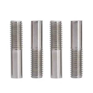 Bullone testa singola perno in acciaio inossidabile mezza filettatura barra dente vite 80mm lunghezza 50mm 25mm <span class=keywords><strong>biella</strong></span> Plain ASME DIN931 - Product Image 1