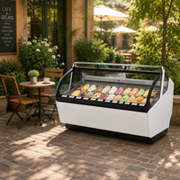 Prosky 24 assiettes crème glacée italienne gelato affichage réfrigérateur congélateur vitrine
