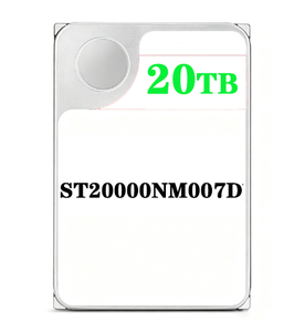 ฮาร์ดไดรฟ์ภายในสำหรับเซิร์ฟเวอร์ X20 รุ่น ST20000NM007D ความจุ 20TB อินเทอร์เฟซ SATA ความเร็ว 7200 RPM แคชความเร็วสูง 256MB สินค้าใหม่ - Product Image 1