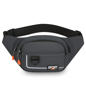 Multi Layer Waist Bag Large Capacity Oxford Cloth Sport Crossbody Bag For Men Outdoor Travel Commuter Use - Product Image 5