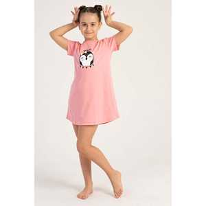 Robe tunique ovale pour filles avec col à manches courtes, taille 11-12/15-16 - Product Image 3