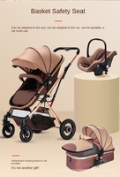 Poussette compacte pliable en métal pour bébé, ultra-légère, 360°, vente en gros °   Poussette Bay Stroller à siège rotatif