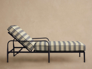 Chaise longue rembourrée à rayures personnalisée pour terrasse d'hôtel, loisirs, <span class=keywords><strong>plage</strong></span>, détente - Product Image 4