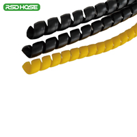 Protector de Cables en Espiral de Plástico PP de 12 mm y 2 mm de Grosor, Marca RSD, para Mangueras Hidráulicas