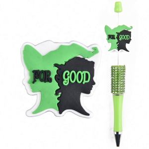 Cuentas focales de nuevo diseño <span class=keywords><strong>para</strong></span> hacer bolígrafos, películas, <span class=keywords><strong>Hulk</strong></span>, El Señor DE LOS Anillos, abalorio de zueco personalizado, cuentas focales de silicona Grinch - Product Image 3