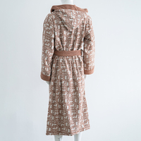 Peignoir de luxe en jacquard à poils coupés, design tendance, vêtements de nuit, pyjamas, peignoirs de luxe pour usage hôtelier