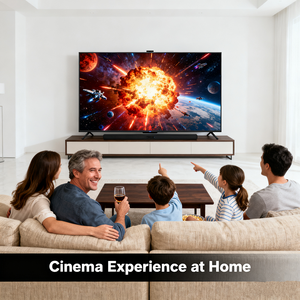 Smart <span class=keywords><strong>TV</strong></span> WebOS 55 Pollici 4K QLED LED con Android per Hotel, Esperienza Cinematografica, Cabinet Nero - Product Image 4