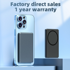 Biểu tượng tùy chỉnh ánh sáng mỏng mỏng thiết kế 5000mAh từ ngân hàng điện không dây sạ<span class=keywords><strong>c</strong></span> nhanh pd22.5w Type-<span class=keywords><strong>C</strong></span> Mini Powerbank - Product Image 5