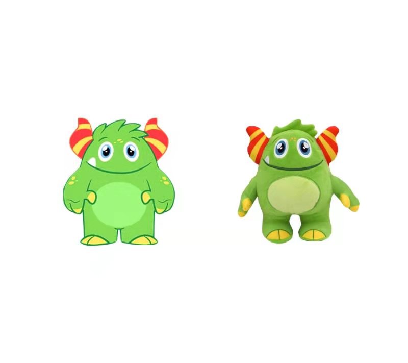 Спроектируйте свои собственные брендовые игрушки, супер мягкие плюшевые игрушки-животные для детей