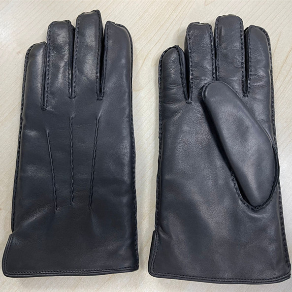 Высококачественные толстые кожаные перчатки с подкладкой из овчины