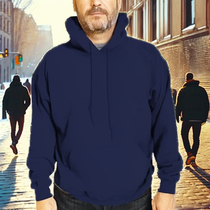 Regular Fit Heavyweight 100% Cotton Fleece Breathable Quick Dry Anti-shrink Pullover Hoodie <b>Men</b> Women Winter Warm Streetwear - Product Image 2
