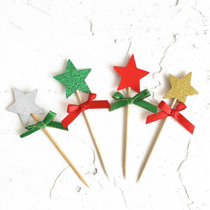 Adorno para Pastel de Feliz Navidad para Decoración de Pasteles de Postre para Fiestas Navideñas - Product Image 6