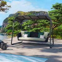 Fauteuil à bascule d'extérieur et d'intérieur pour chambre, pour adultes et enfants, fauteuil suspendu en bambou pour balcon, cour et maison, style célébrité internet