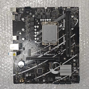 Carte mère PRIME B760M-F D4 CSM DDR4 PCIe 5.0 64GB 4.0 M.2 USB3.2 Gen2 Type-C pour PC de jeu de bureau PRIME B760M-F D4 Motherboar - Product Image 1