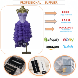 Ensemble 2 pièces tendance J10 pour <span class=keywords><strong>femme</strong></span> : haut corset asymétrique sans manches et jupe longue asymétrique à volants style gâteau pour l'été - Product Image 6