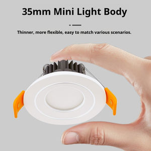 Mini projecteur LED étoilé Downlight intégré pour ménage côté <span class=keywords><strong>étroit</strong></span> pour salon chambre armoire à vin - Product Image 4