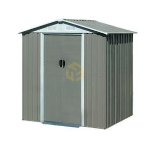 Abri de <span class=keywords><strong>jardin</strong></span> en métal imperméable préfabriqué, abri utilitaire, abri à vélos, abri à outils pour la cour, maison en tôle pour le patio et le <span class=keywords><strong>jardin</strong></span> - Product Image 4