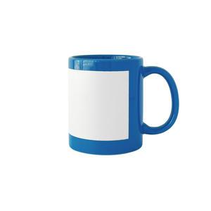 แก้วเซรามิกสีแดงสำหรับพิมพ์ลายแบบซับลิเมชั่น ขนาด 301-400 มล. พื้นผิวสีขาวเปล่า สำหรับงานออกแบบตามสั่ง ของขวัญทางธุรกิจ - Product Image 3