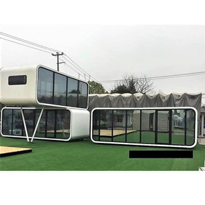 Kapsul Luar Angkasa Rumah Prefabrikasi Mudah Dipasang Rumah Modern Ramah Lingkungan Rumah Bergerak Prefabrikasi <span class=keywords><strong>Hotel</strong></span> Modular Mewah - Product Image 2