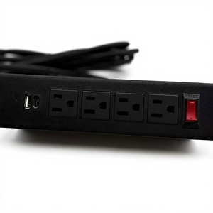 1 interrupteur <span class=keywords><strong>4US</strong></span> Plug + USBA + C Chargement pour bureau - Product Image 1