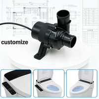 Pompe submersible compacte à haut débit personnalisable 24V sans balais DC pour toilettes intelligentes