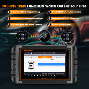 Atacado Foxwell NT809TS TPMS Veículo <span class=keywords><strong>Tester</strong></span> Code Reader Sistema Completo OBD2 Ferramenta de Diagnóstico Do Carro com Garantia de 1 ano - Product Image 5