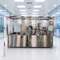 Nouvelle machine de remplissage automatique électrique pour seringues préremplies de 5 ml en plastique, jetables, pour liquides chimiques, anti-cafards et gels gynécologiques