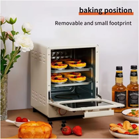 Grille-pain à convection électrique multifonction DON FELIZ 15L 1000W avec thermostat numérique réglable, classe énergétique domestique